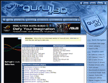 Tablet Screenshot of download.guru3d.com
